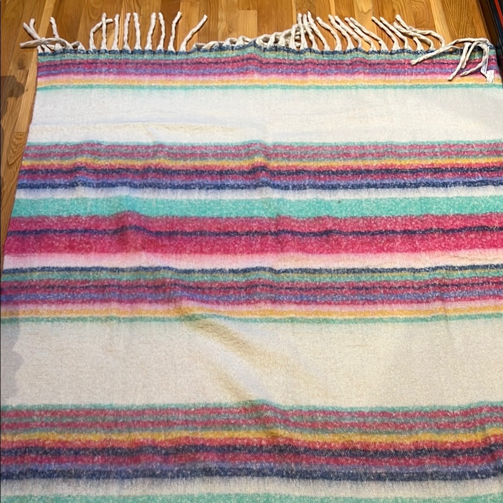 Free People Multicolor Cozy Blanket